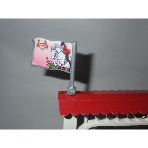 Horse Club Big Horse Show Playset 42160 REPLACEMENT Entry Gate w/flags - Picture 3 of 6